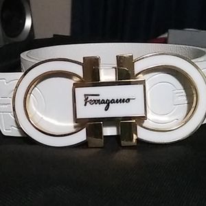 Brand New Salvatore Ferragamo leather belt